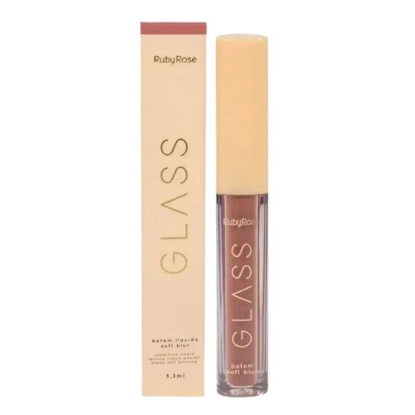 BATOM LIQUIDO SOFT BLUR GLASS - RUBYROSE - BG06