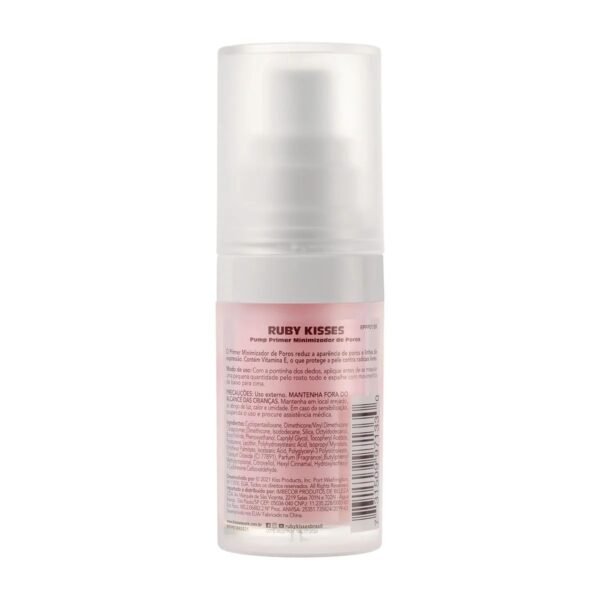 Primer Facial Minimizador de Poros Ruby Kisses - 15ml - Imagem 5