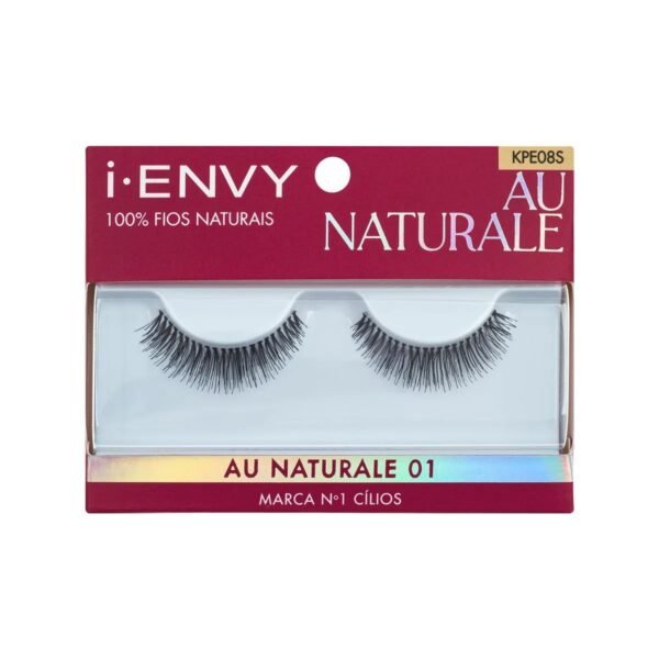 Cílios Postiços i-Envy Au Naturale 01 - Kiss New York