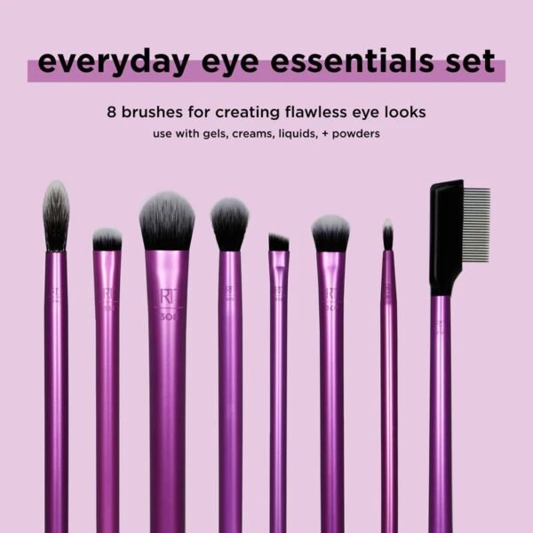 Kit De Pinceis Real Techniques Eye Essentials - Imagem 4