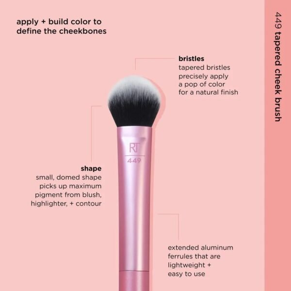Pincel Multifuncional Para Bochechas Real Techniques - Imagem 3