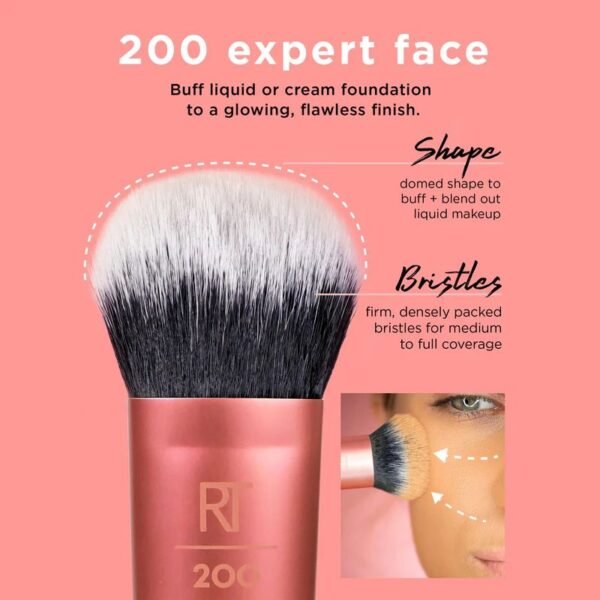 Pincel Real Techniques Expert Face Brush Para Rosto - Imagem 3