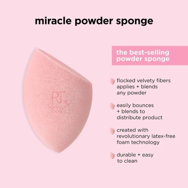 Esponja Real Techniques Miracle Para Pó - Imagem 5
