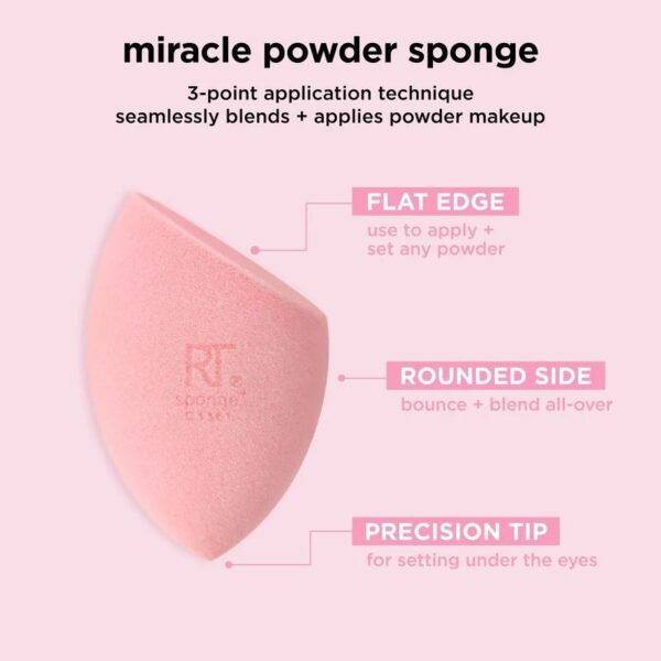 Esponja Real Techniques Miracle Para Pó - Imagem 4