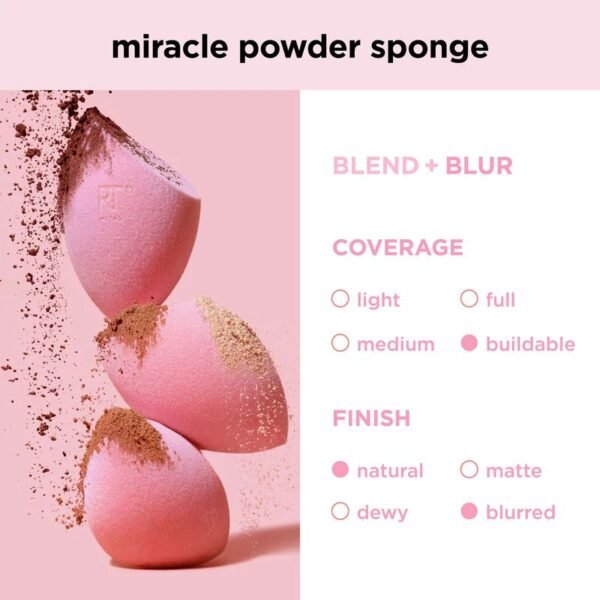 Esponja Real Techniques Miracle Para Pó - Imagem 6