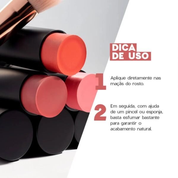 Blush em Bastão Blush Stick  Océane Edition 12g - Imagem 3