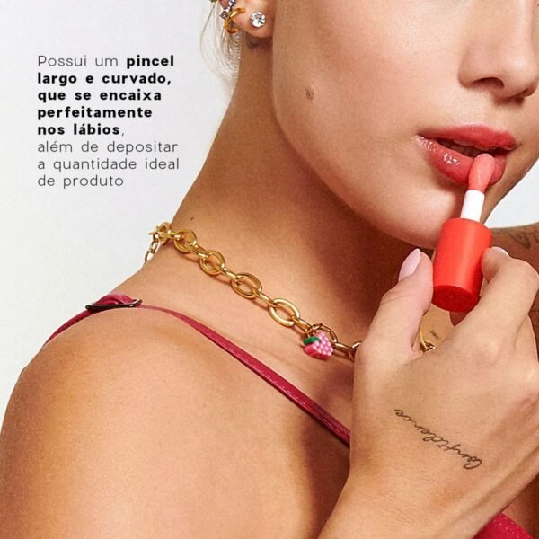 Mini Lip Oil Rosa Punch Océane 4you 1,8g - Imagem 8