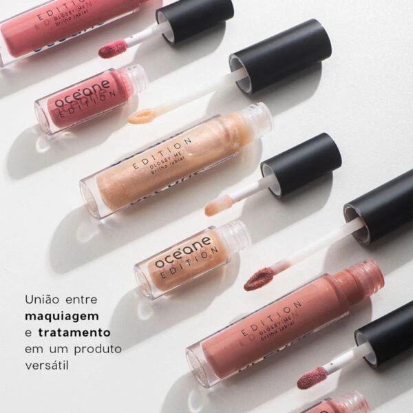 Mini Brilho Labial  - Glossy Me Shimmer  Océane Edition 1g - Imagem 5