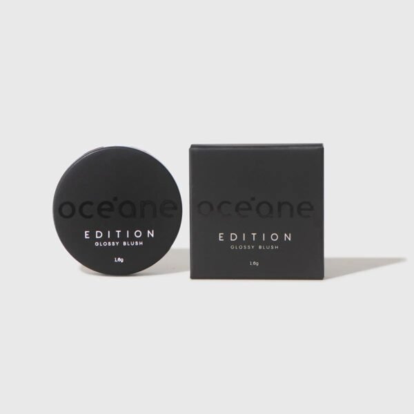 Mini Blush Cintilante - Glossy Blush Rose Pink Océane Edition 1,6g - Imagem 3