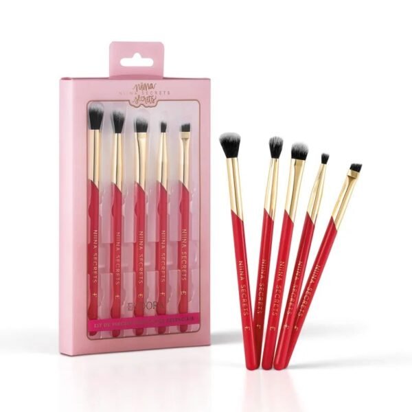 Kit de Pincéis para Olhos Essenciais Niina Secrets - Imagem 2