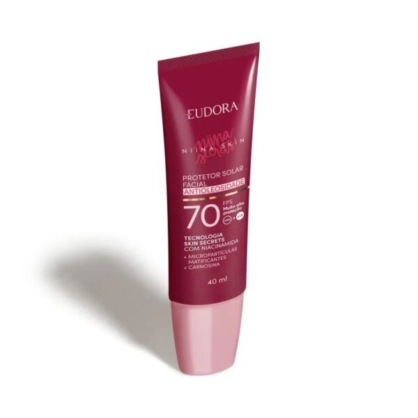 Protetor Solar Facial Antioleosidade FPS 70 Niina Skin 40ml - Imagem 3