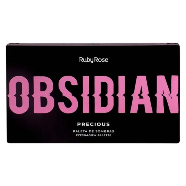 PALETA DE SOMBRAS PRECIOUS OBSIDIAN - RUBYROSE - Imagem 4