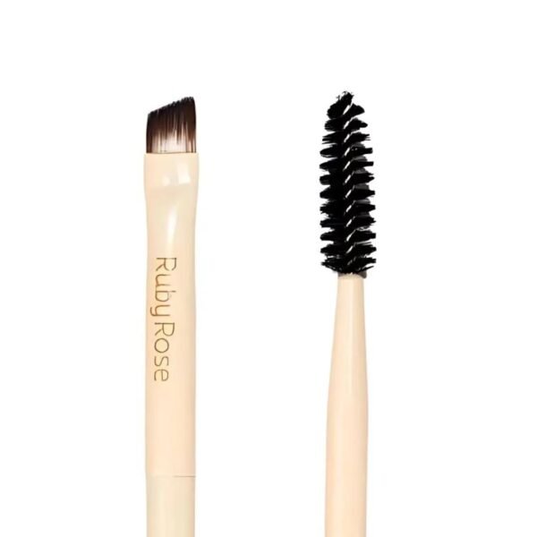 PINCEL DUO SOBRANCELHA GLASS HBGE9 RUBYROSE