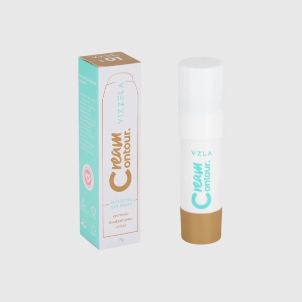Cream Countor Contorno em Stick - Cor 01 - Vizella - Imagem 6
