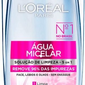 ÁGUA MICELAR LIMPEZA 5X1 200ML - LOREAL