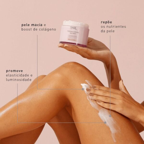 BODY CREAM URBAN BEAT Hidratante Desodorante Corporal 200g . Fragrância Urban Beat SKELT - Imagem 2