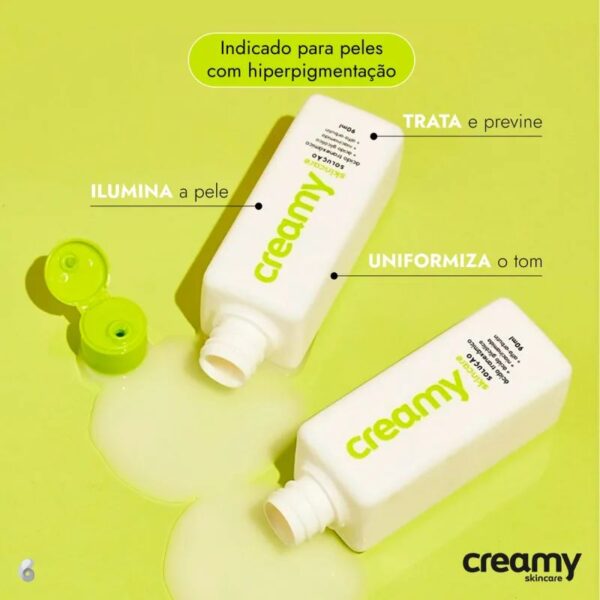 ÁCIDO TRANEXÂMICO 3% + ÁCIDO GLICÓLICO + NIACINAMIDA + ALFA-ARBUTIN 90ML - CREAMY - Imagem 3