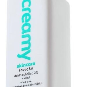TÔNICO ANTIACNE ESFOLIANTE ÁCIDO SALICÍLICO 2% + XILITOL + TEA TREE + COMPLEXO PRÉ E PÓS-BIÓTICO 90ML - CREAMY