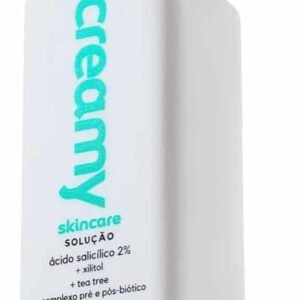 TÔNICO ANTIACNE ESFOLIANTE ÁCIDO SALICÍLICO 2% + XILITOL + TEA TREE + COMPLEXO PRÉ E PÓS-BIÓTICO 90ML - CREAMY