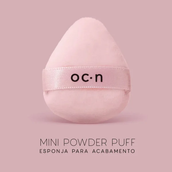 Mini Esponja Para Acabamento Rosa - Mini Powder Puff Océane Edition - Imagem 6