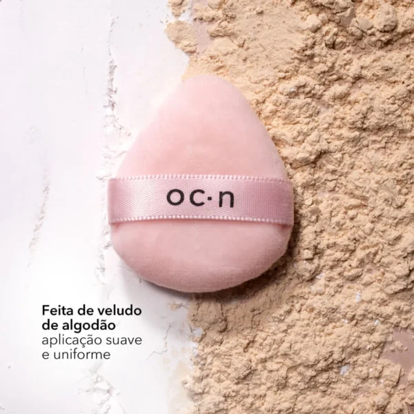 Mini Esponja Para Acabamento Rosa - Mini Powder Puff Océane Edition - Imagem 3