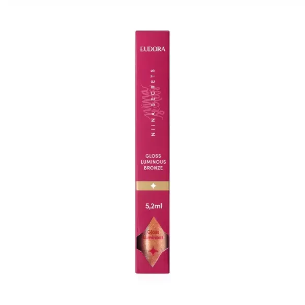 Gloss Labial Bronze Niina Secrets Luminous 5,2ml - Imagem 3