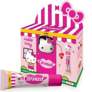 Hidratante Labial Carmed Hello Kitty Torta de Maçã Com Cor 10g - CIMED