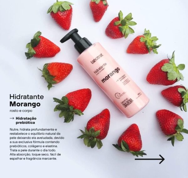 Hidratante Morango 190mL - Labotrat - Imagem 2