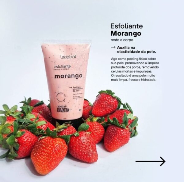 Esfoliante Morango 150g - Labotrat - Imagem 3