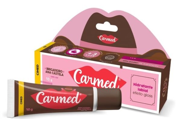 Hidratante Labial Carmed Coleção Ana Castela Brigadeiro com Cor 10g - CIMED