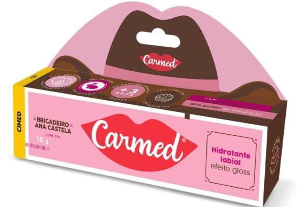 Hidratante Labial Carmed Coleção Ana Castela Brigadeiro com Cor 10g - CIMED - Imagem 3