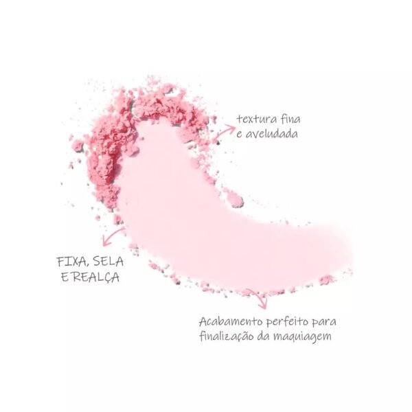 PÓ FACIAL SOLTO ROSA PINK POWDER BY KAREN BACHINI - Imagem 2