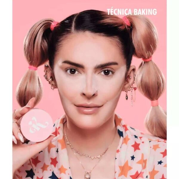 PÓ FACIAL SOLTO ROSA PINK POWDER BY KAREN BACHINI - Imagem 3