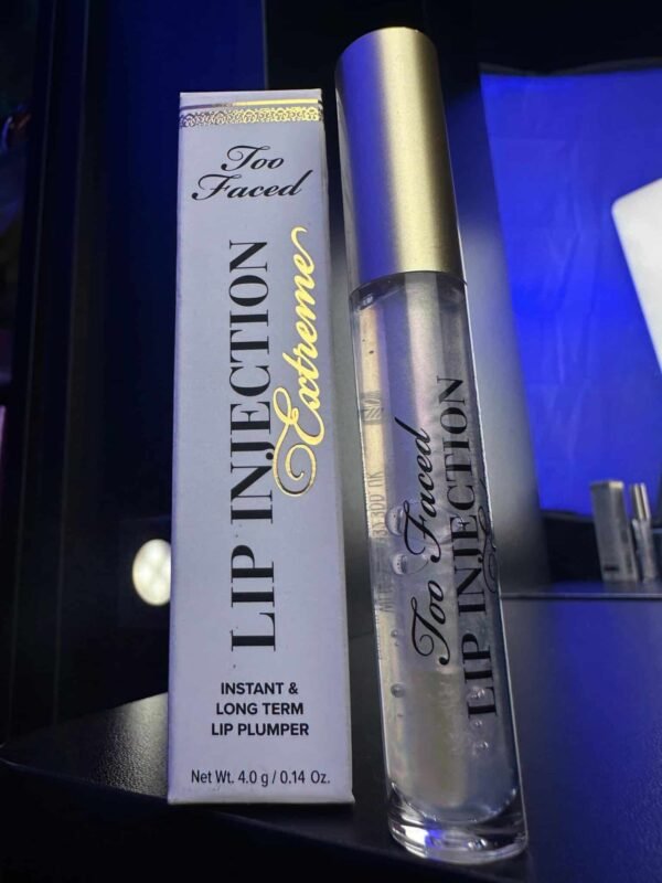 Gloss Hidratante Volumizador Too Faced Plumper Labial Lip Injection Extreme Transparente - Imagem 2