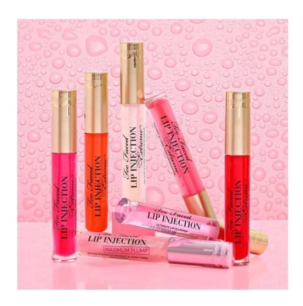 Gloss Hidratante Volumizador Too Faced Plumper Labial Lip Injection Extreme Transparente - Imagem 6