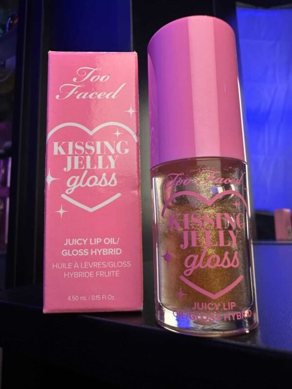 Lip Oil Gloss Labial Kissing Jelly Too Faced Pinã Colada - Imagem 2
