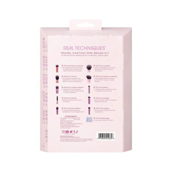 Kit De Pincéis Real Techniques 10 Mini + Travel Bag - Imagem 9