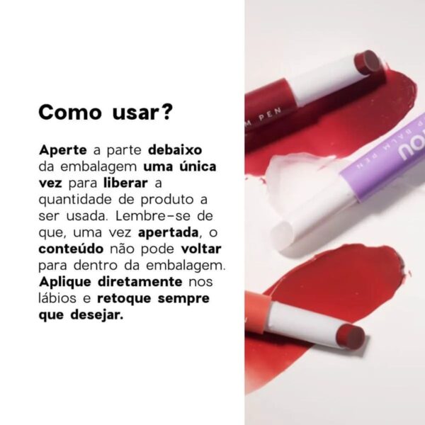 Hidratante Labial - Lip Balm Pen  4you 1,8g - Imagem 2