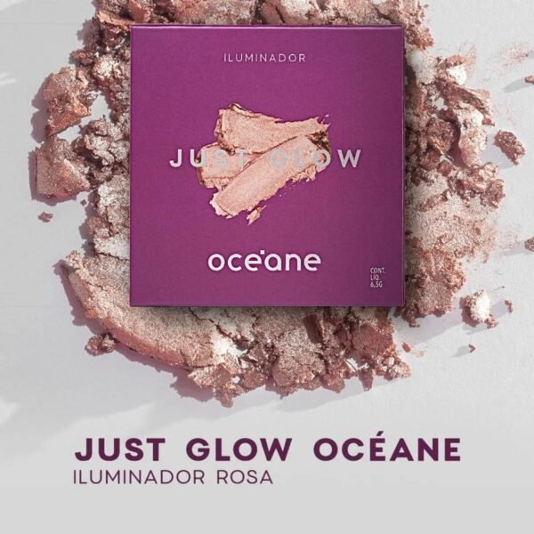 Iluminador Rosa - Just Glow Bouquet Océane Purple 6,5g - Imagem 6