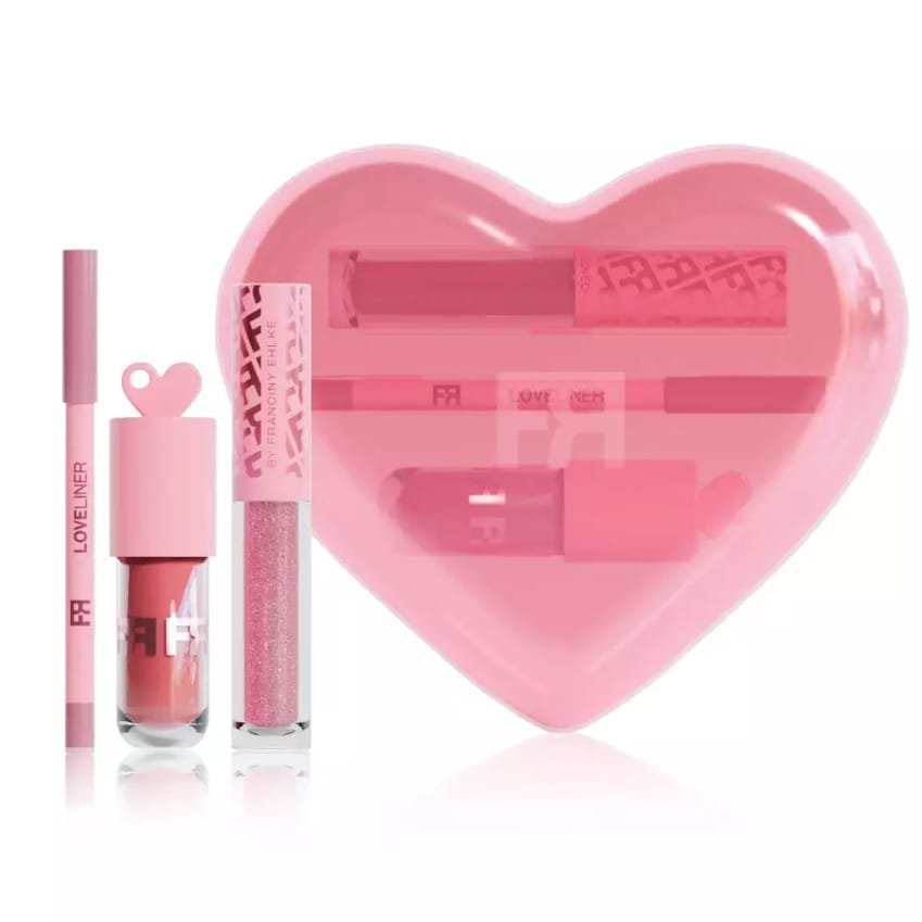 KIT FRAN LOVE KIT GLOSS LABIAL E LAPIS LABIAL BY FRANCINY EHLKE