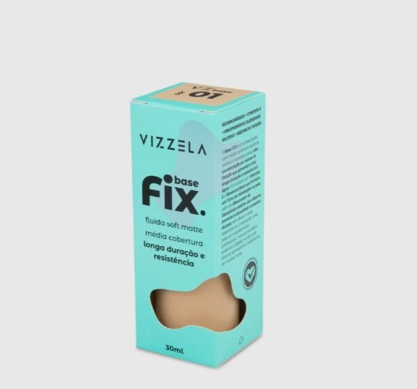 Vizzela Base Fix Líquida Média Cobertura - Imagem 2
