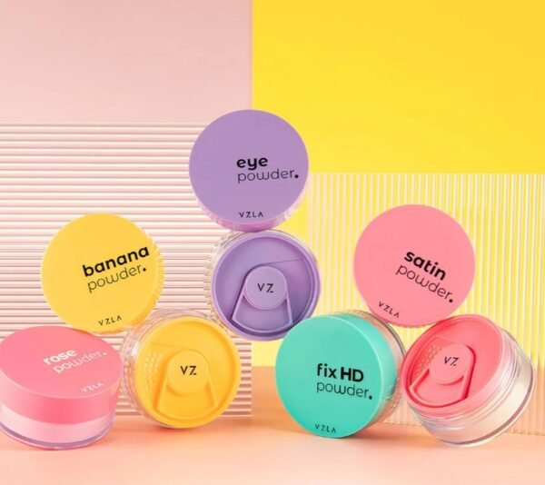 Pó Solto Finalizador Fix Powder HD Vizzela VZ13 - Matte / Mate / Vegano / Blindagem - Imagem 3