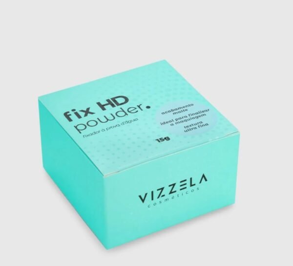 Pó Solto Finalizador Fix Powder HD Vizzela VZ13 - Matte / Mate / Vegano / Blindagem