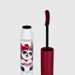 Máscara Rímel para Cílios Big No Panda Cherry Bordô Vinho Vizzela 100% Original