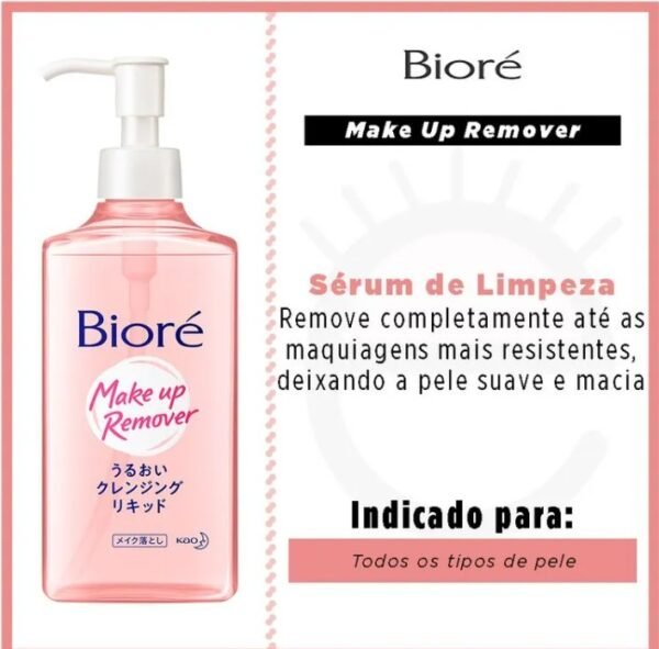 Bioré Cleansing Sérum - Sérum Demaquilante 230ml - Imagem 3
