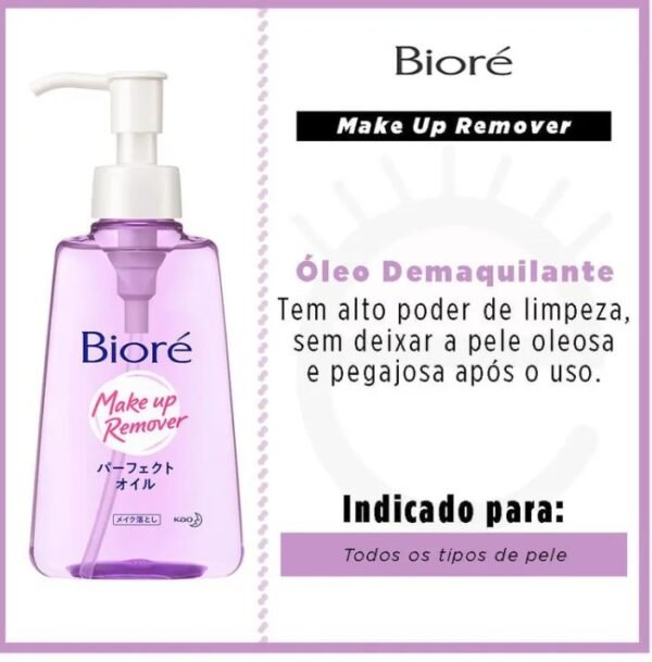 Bioré Make Up Remover Óleo Demaquilante Facial Bioré - Cleansing Oil - Imagem 2