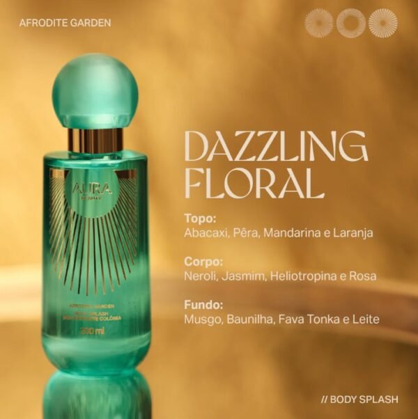 AURA BODY SPLASH DESODORANTE COLÔNIA - AURA BEAUTY -  200ML - Imagem 5