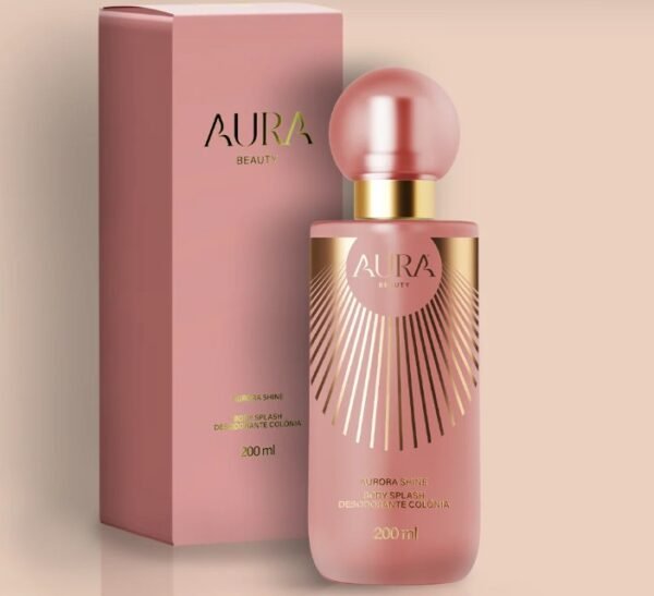 AURA BODY SPLASH DESODORANTE COLÔNIA - AURA BEAUTY -  200ML - Imagem 3