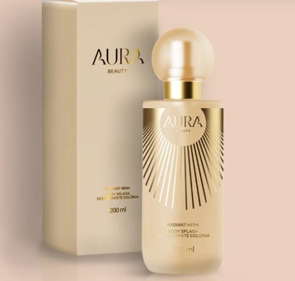 AURA BODY SPLASH DESODORANTE COLÔNIA - AURA BEAUTY -  200ML - Imagem 9