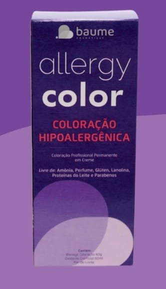 Tintura de Cabelo Hipoalergênica Allergycolor - BAUME